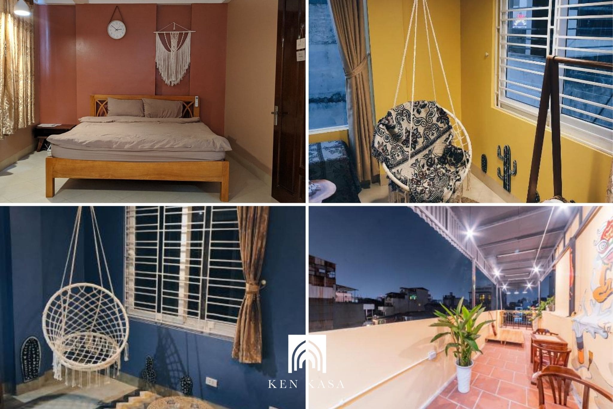 Cactus Homestay mang phong c&aacute;ch Bohemian