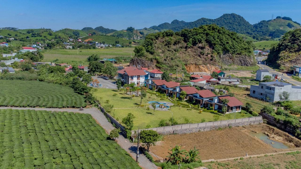 Lợi thế về không gian của Emopea Resort Mộc Châu