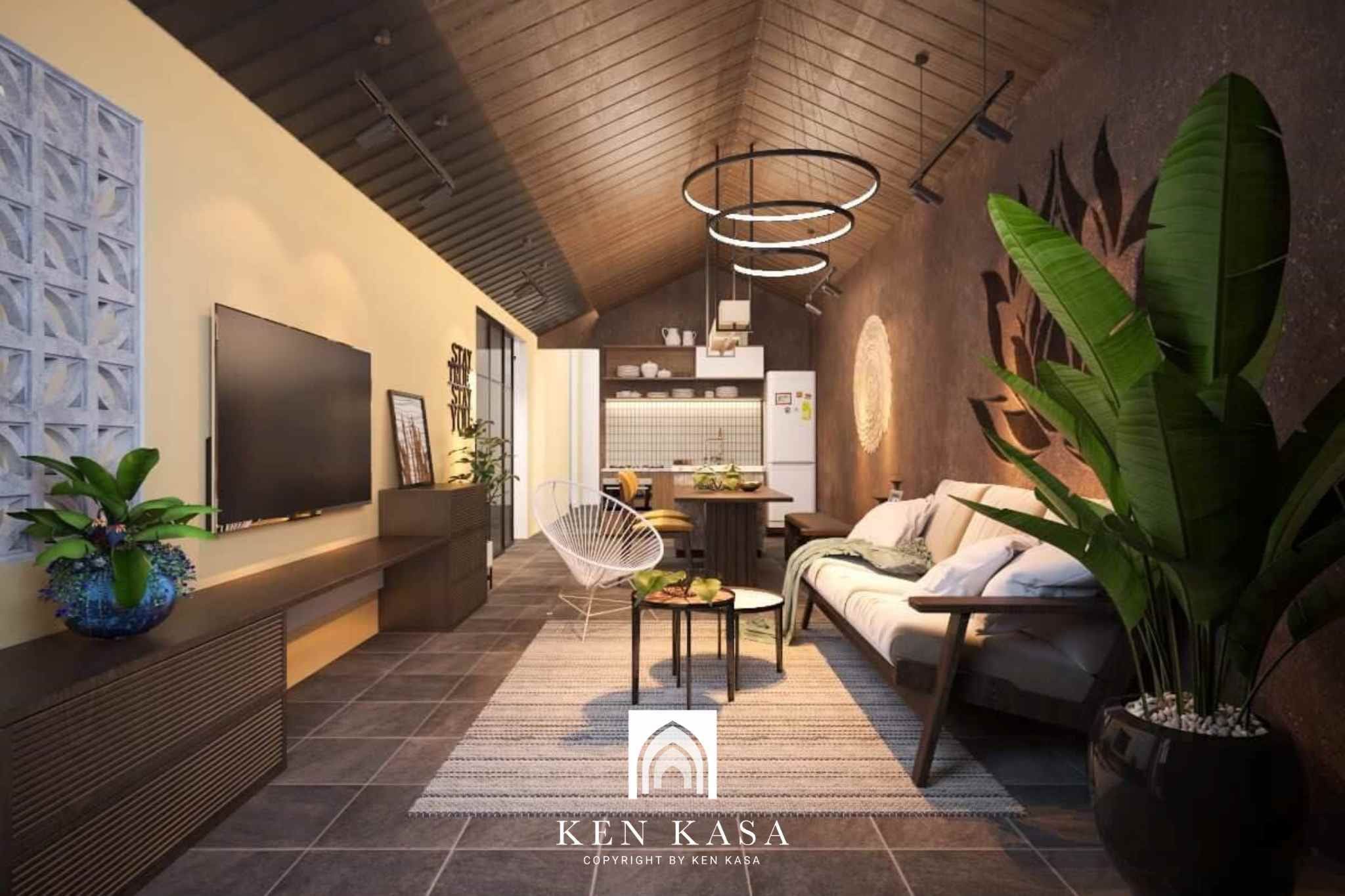 Homestay phong c&aacute;ch tối giản, hiện đại