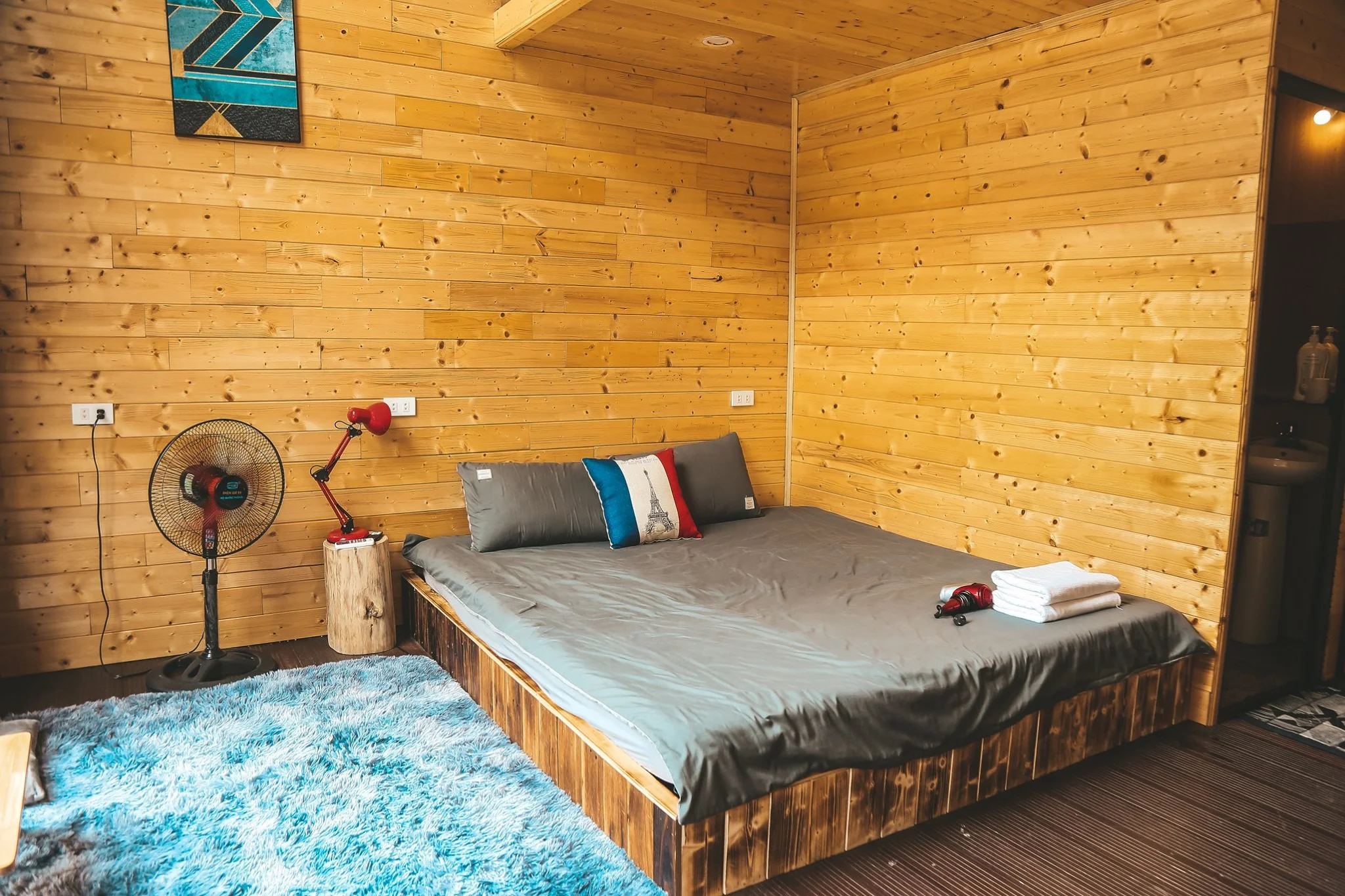 Nhà Gỗ tại Gạo Homestay