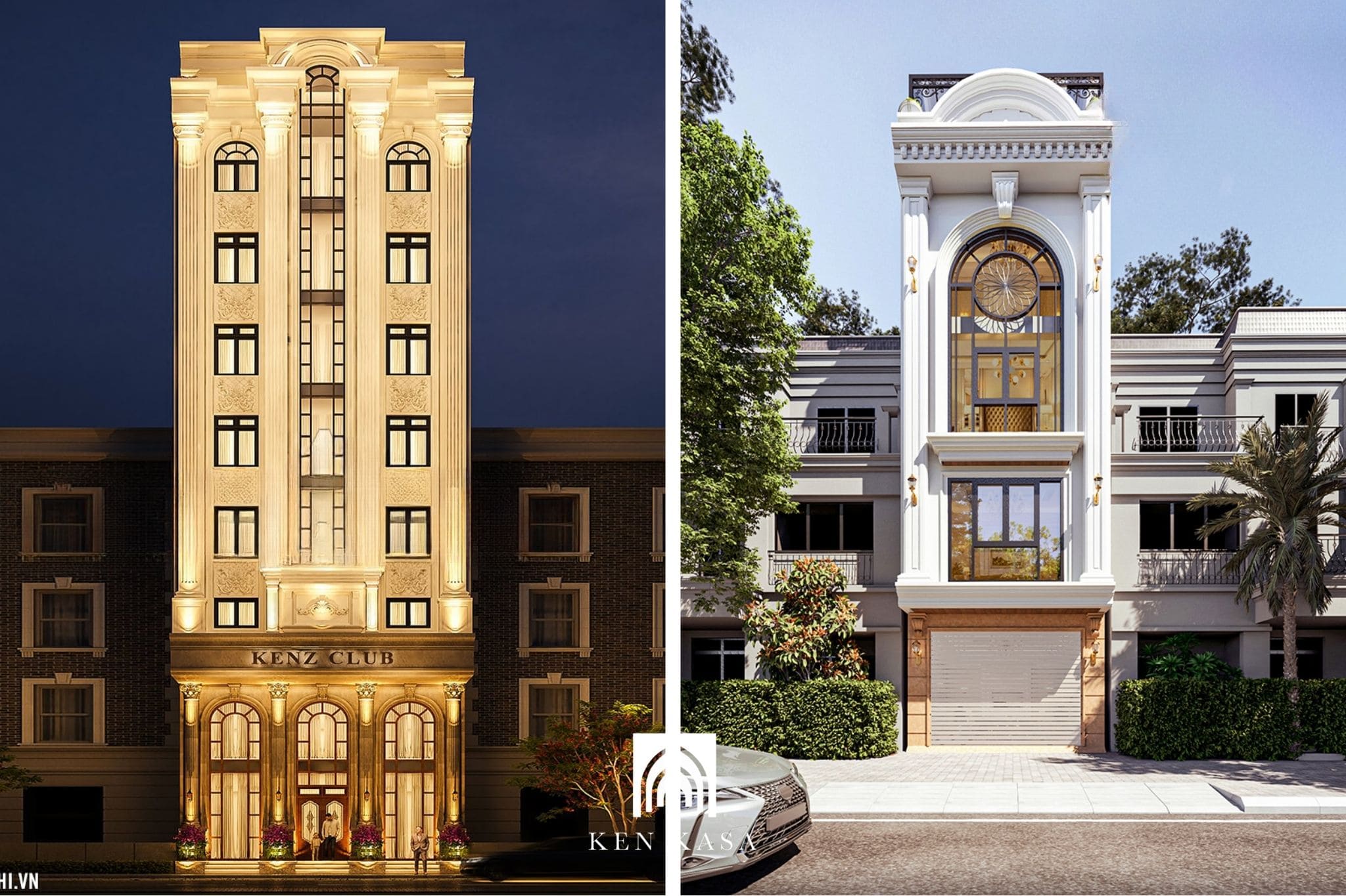 99+ mẫu thiết kế mặt tiền khách sạn mini đẹp mắt & đảm bảo tiện nghi 