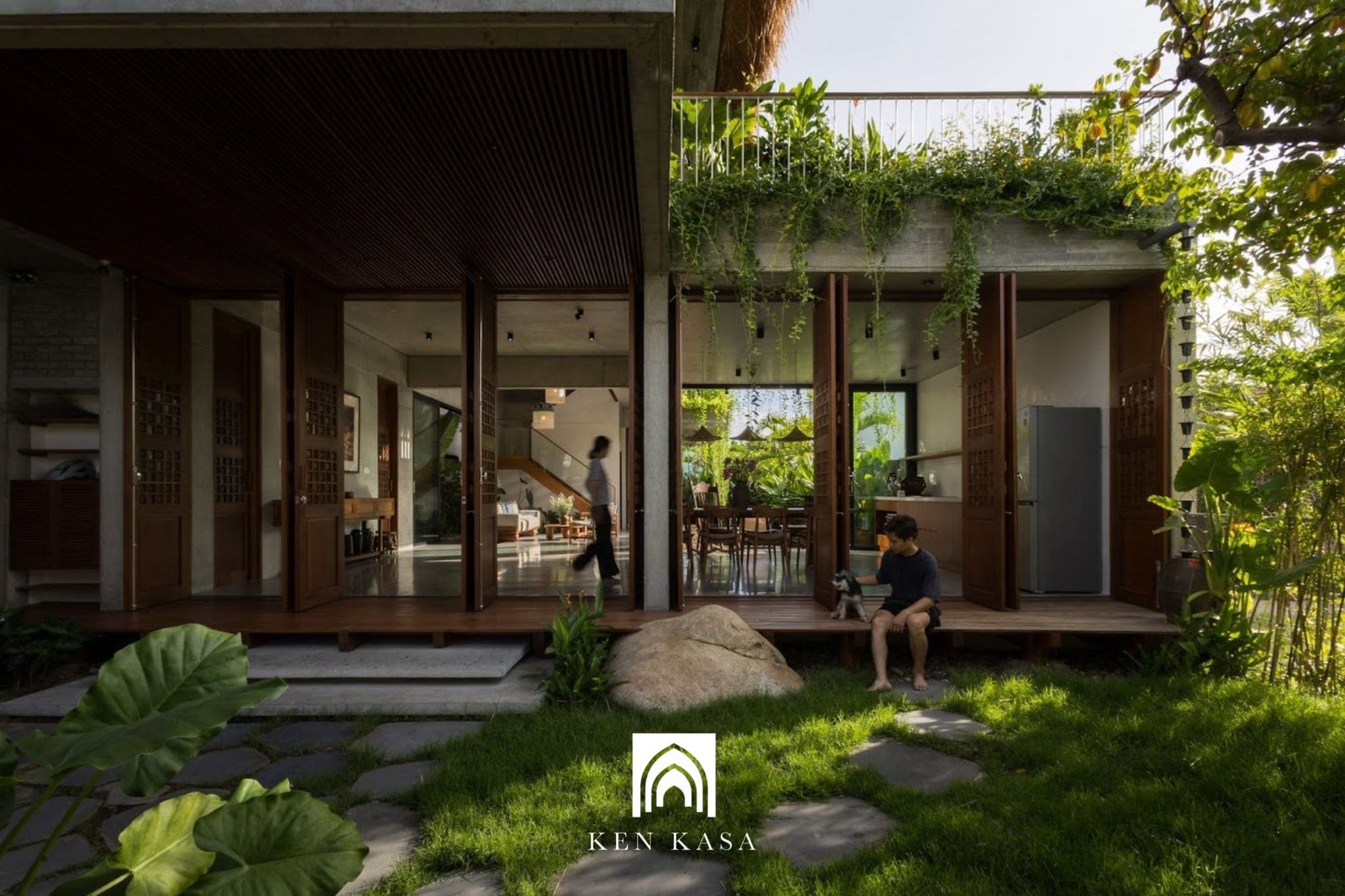 Kh&ocirc;ng gian thư gi&atilde;n ngo&agrave;i trời