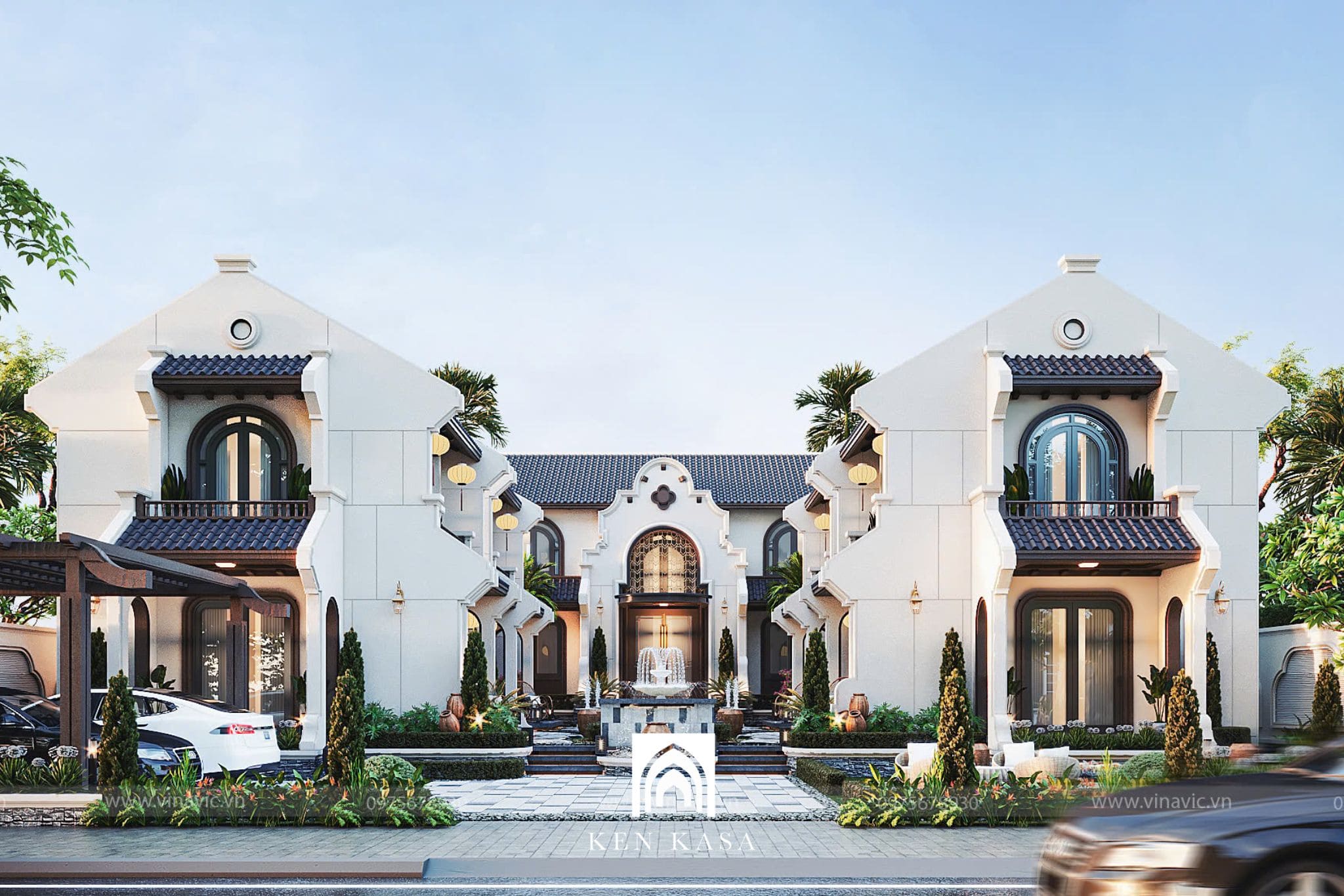 Biệt thự nghỉ dưỡng phong c&aacute;ch Indochine l&agrave; g&igrave;