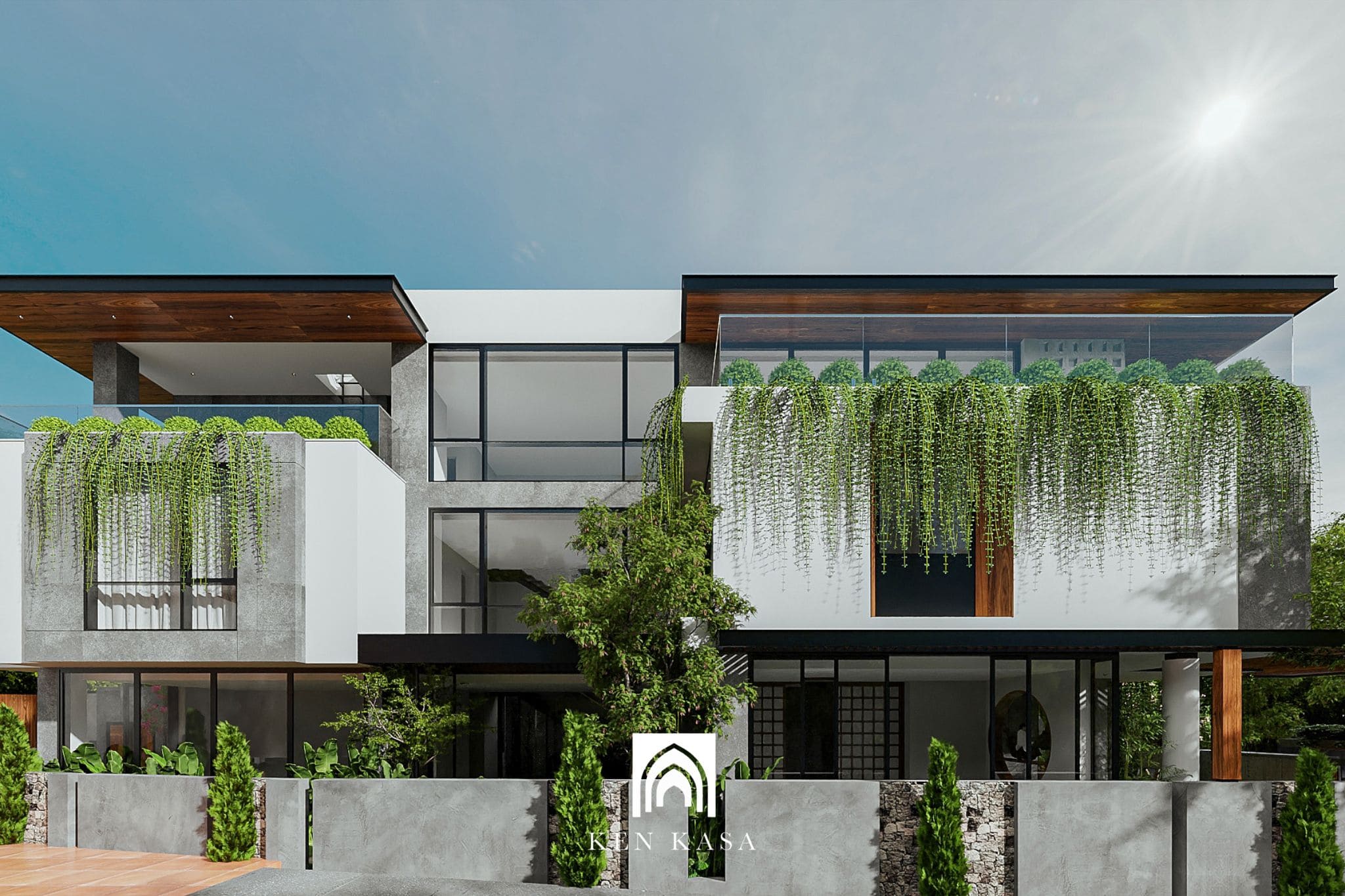 mẫu biệt thự nghỉ dưỡng phong c&aacute;ch Tropical&nbsp;