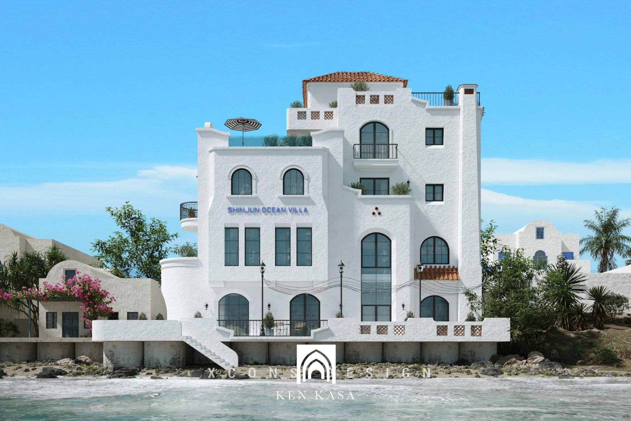 Biệt thự nghỉ dưỡng phong c&aacute;ch Địa Trung Hải l&agrave; g&igrave;