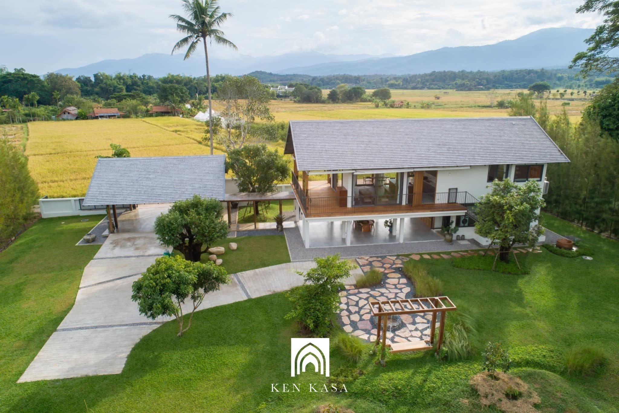 Chi ph&iacute; thiết kế nh&agrave; vườn nghỉ dưỡng