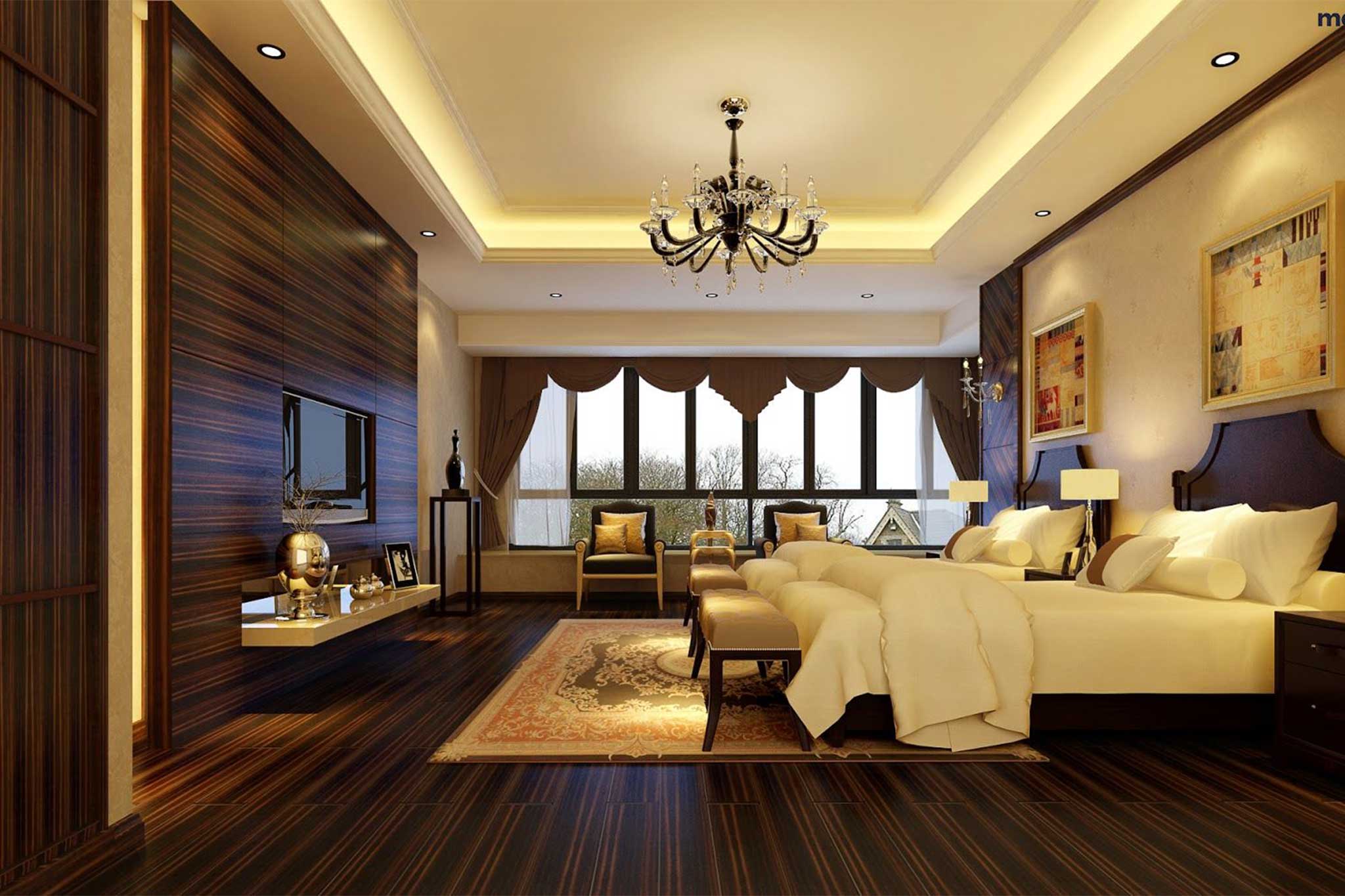 Tiêu chuẩn khi thiết kế phòng ngủ khách sạn 5 sao