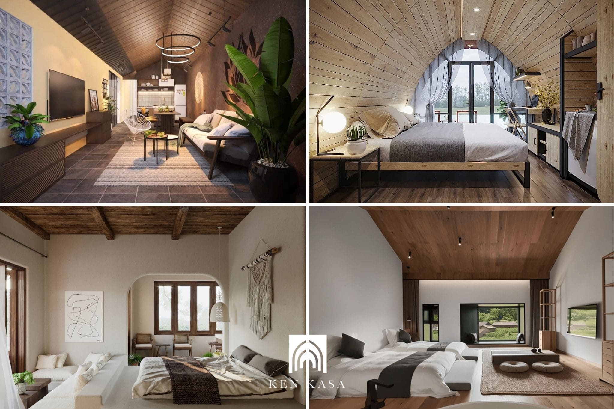 Phong c&aacute;ch hiện đại tối giản