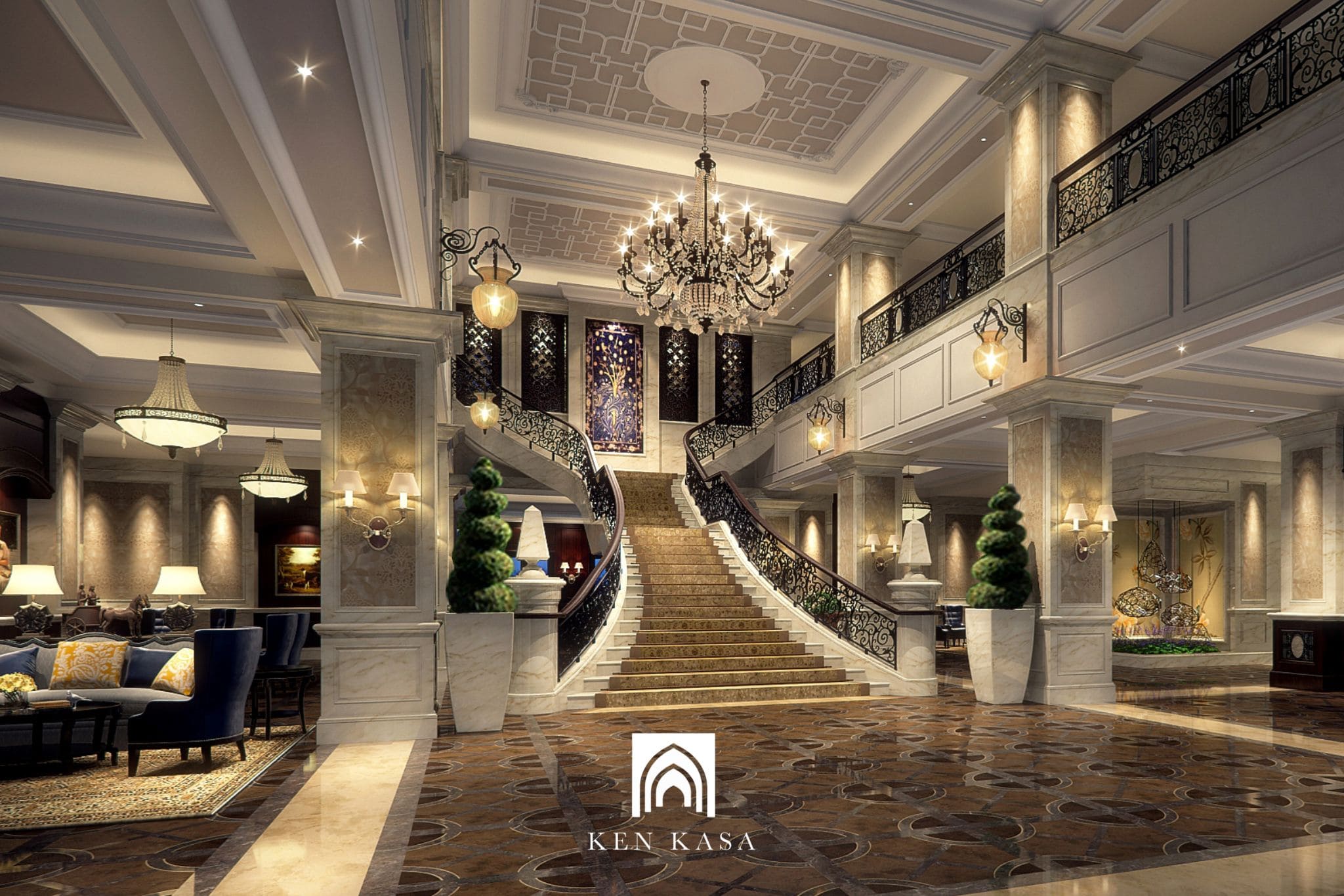 Bật mí 6 mẹo để thiết kế khách sạn tân cổ điển không bị sến