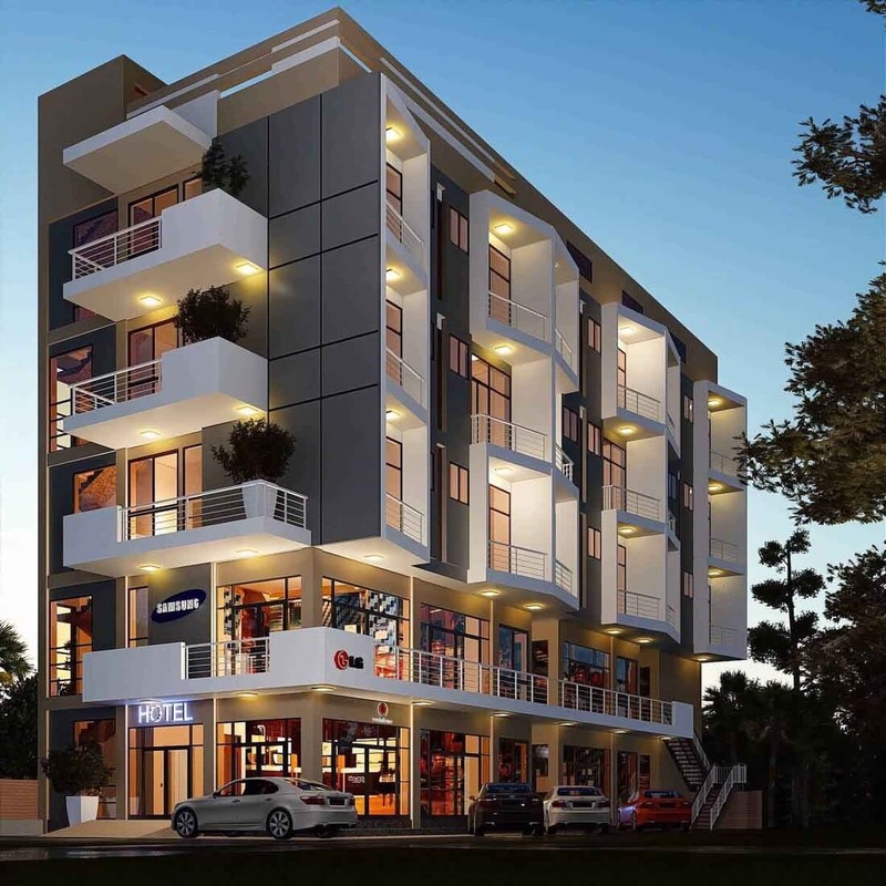 mẫu thiết kế nhà nghỉ mini đẹp