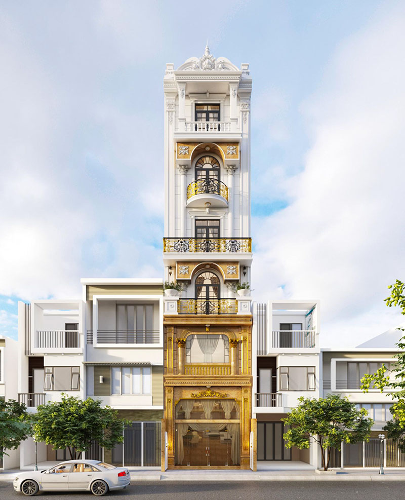 mẫu nhà nghỉ mini đẹp 2024