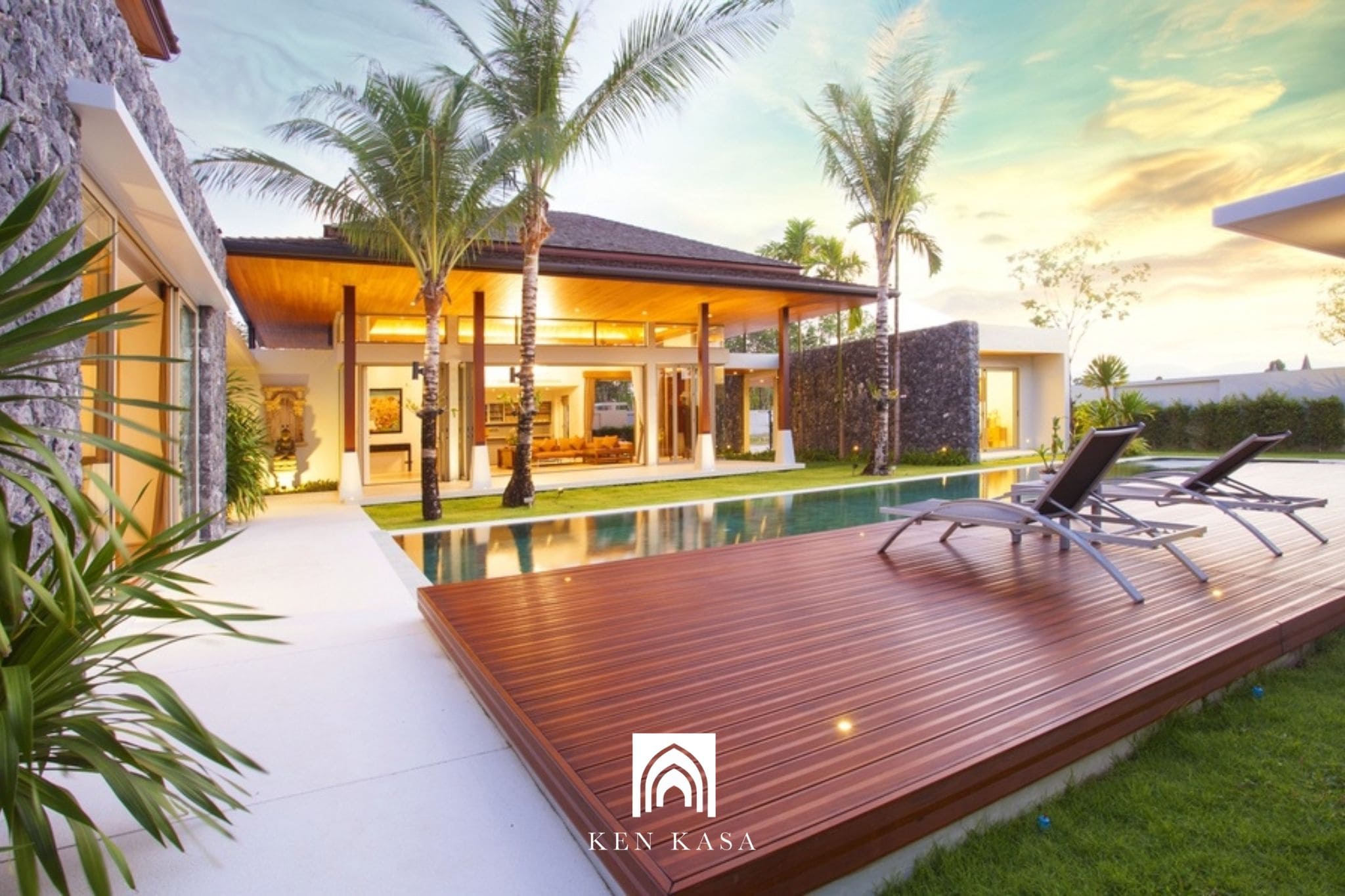 Biệt thự nghỉ dưỡng 1 tầng phong c&aacute;ch Rustic