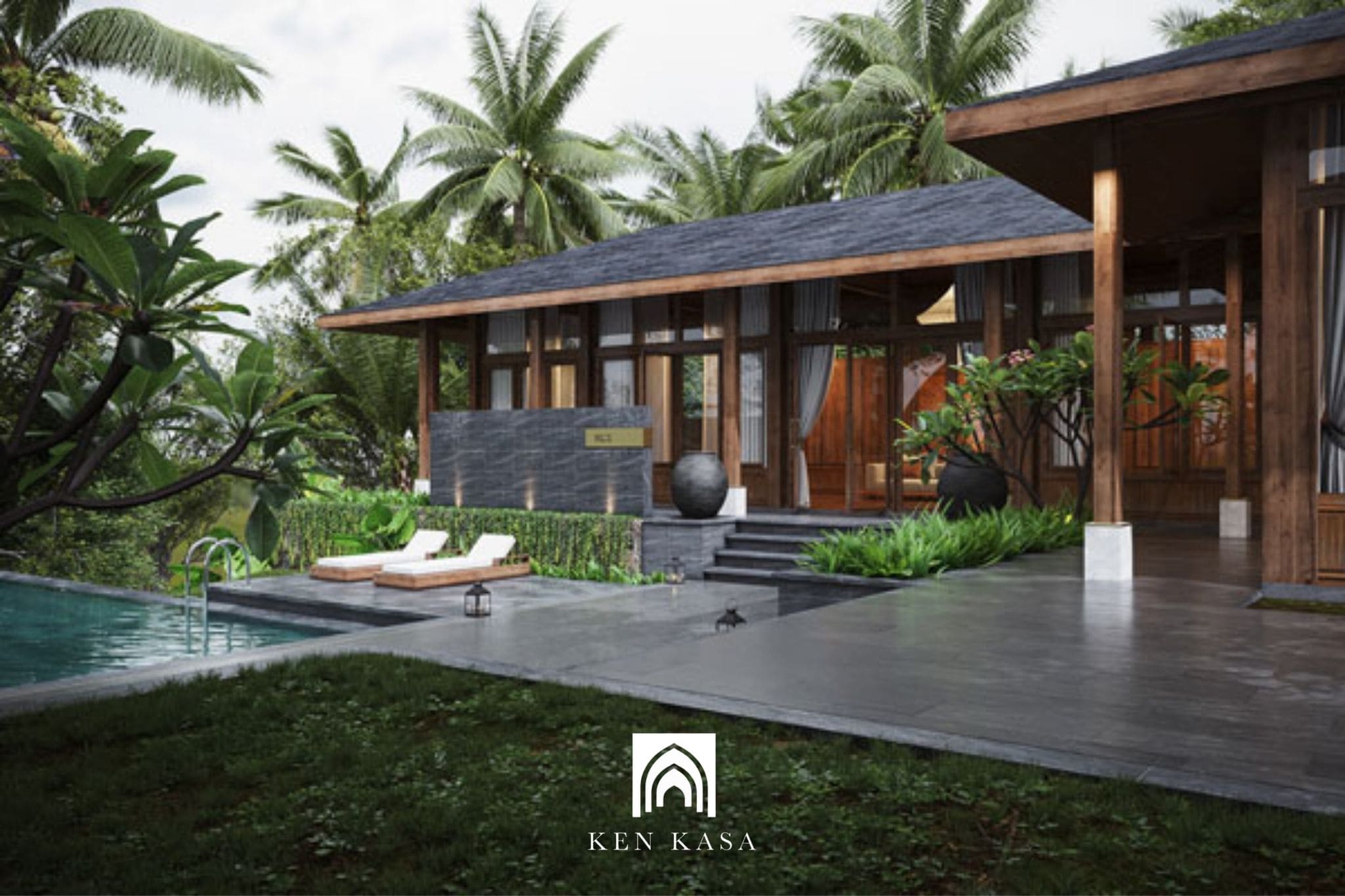 Nh&agrave; vườn nghỉ dưỡng