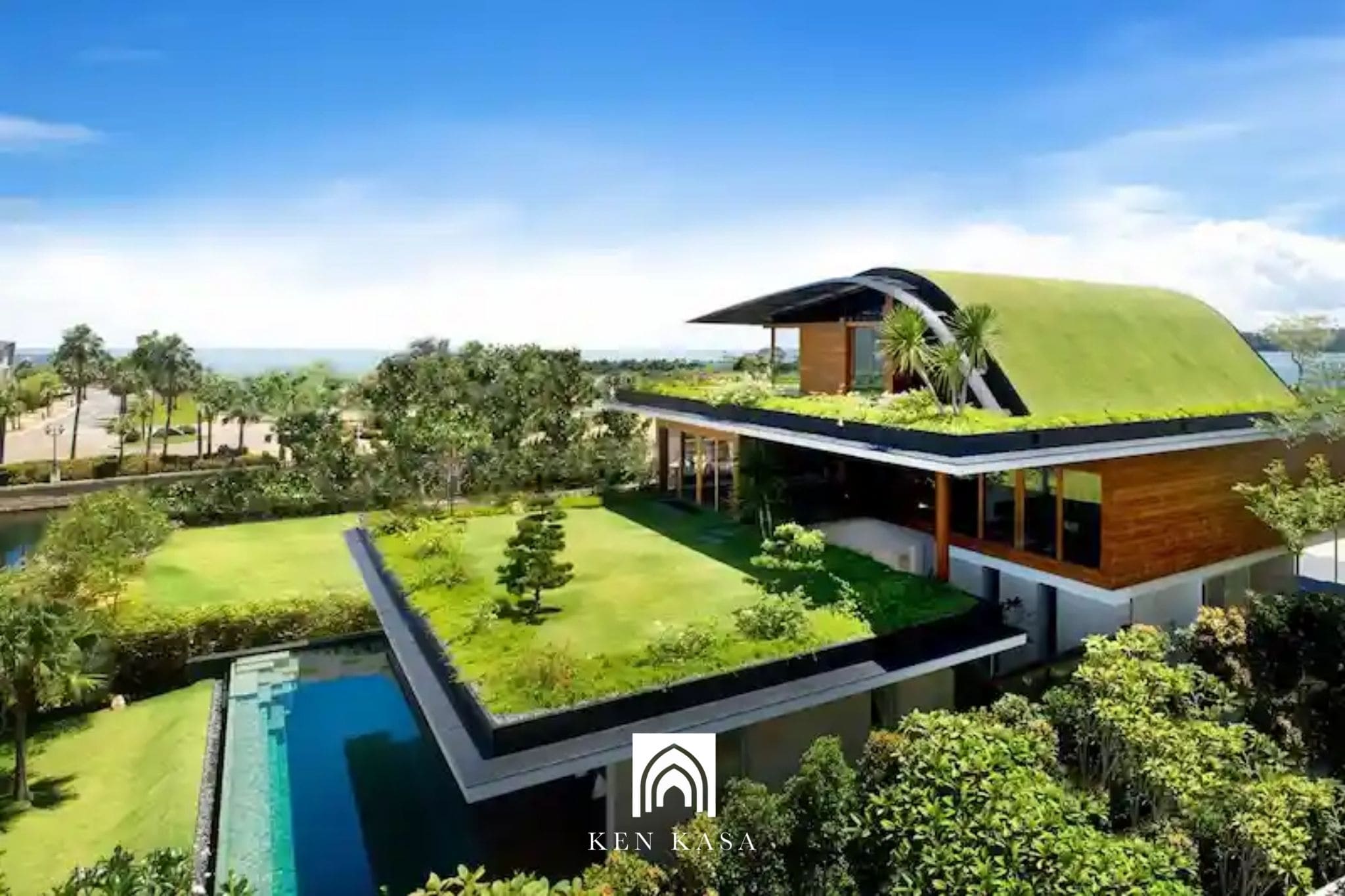 Mẫu nh&agrave; resort đẹp phong c&aacute;ch eco resort bền vững