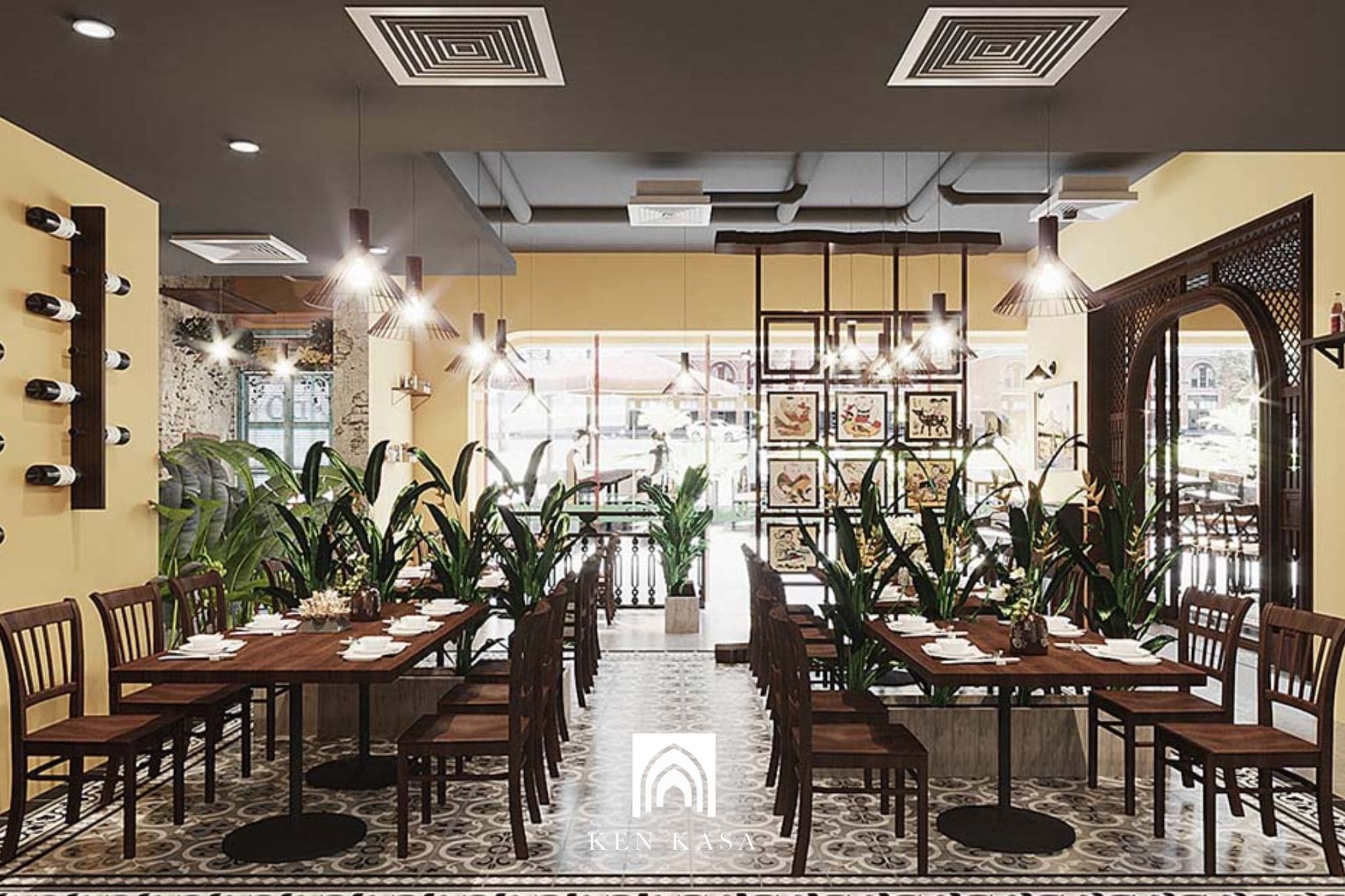 M&agrave;u sắc ấm &aacute;p, vật liệu cao cấp