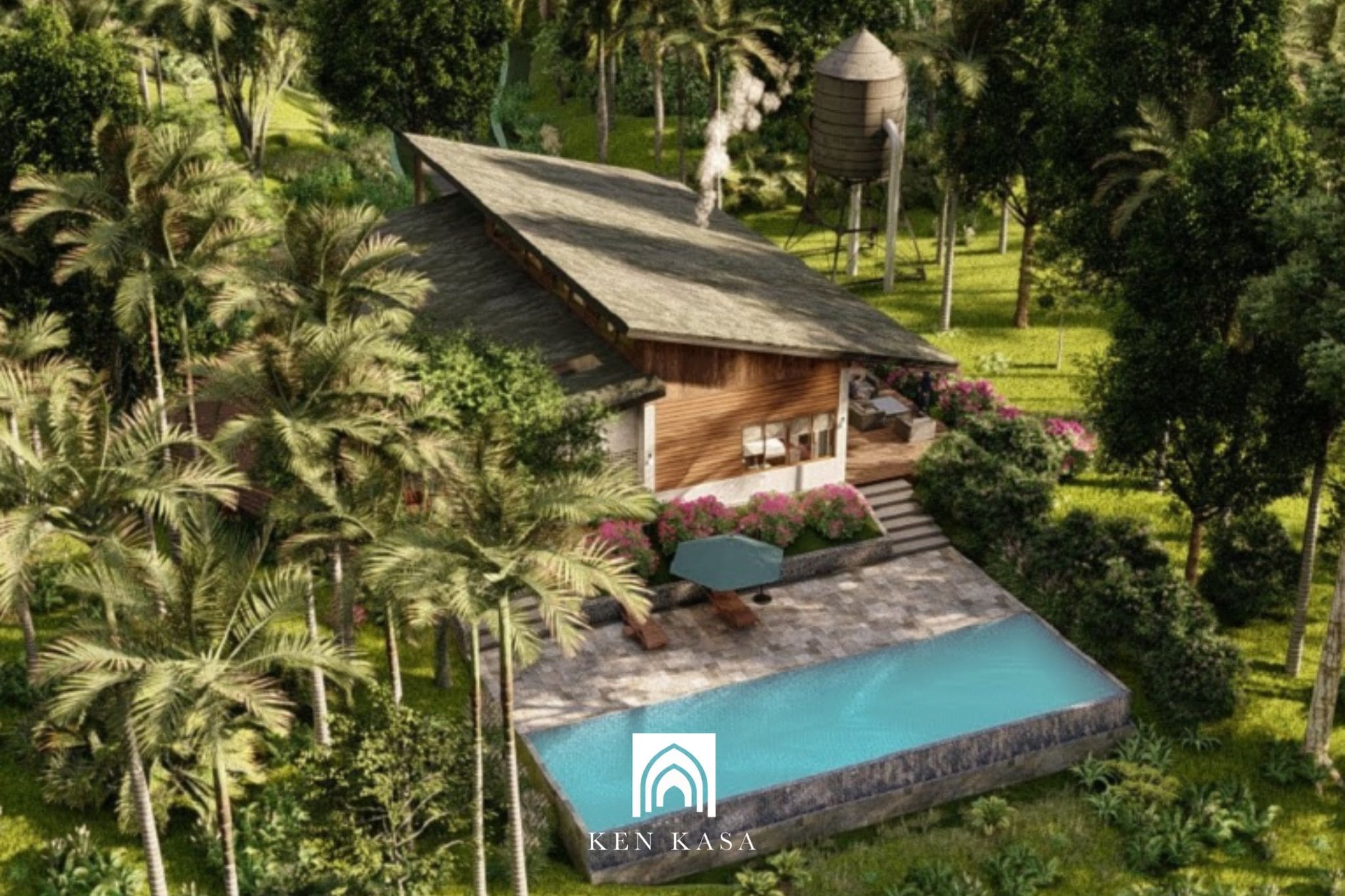 Nh&agrave; bungalow nhỏ xinh giữa vườn c&acirc;y