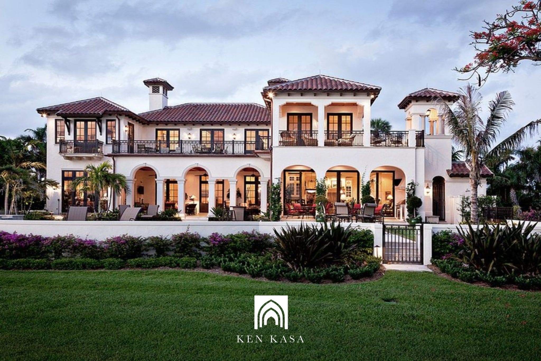 Phong c&aacute;ch thiết kế biệt thự nghỉ dưỡng Địa Trung Hải