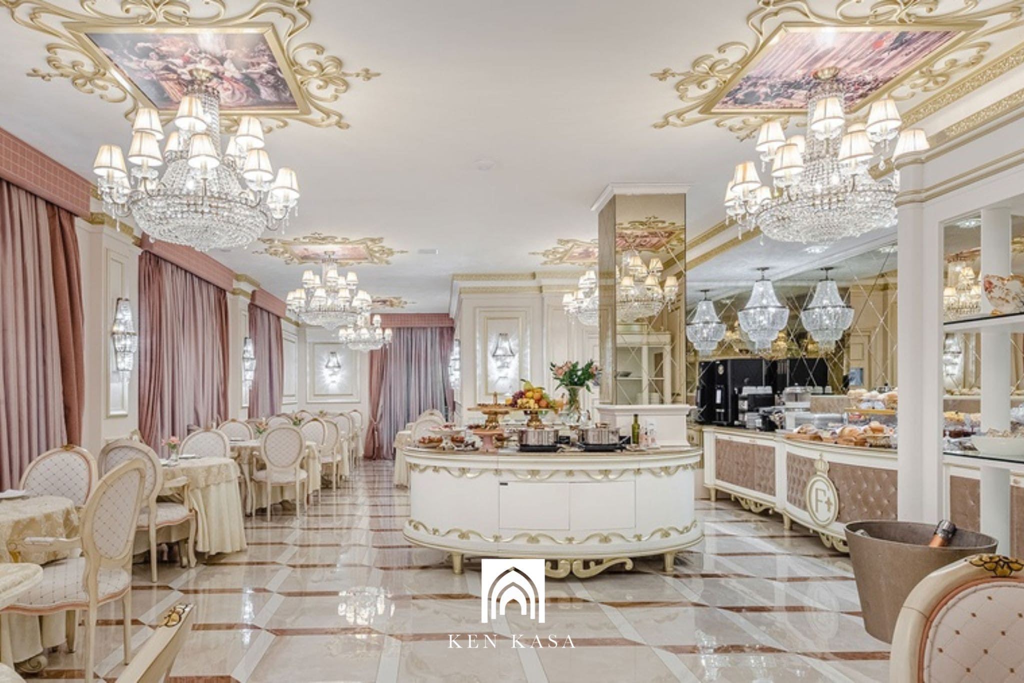 Một số mẫu thiết kế ph&ograve;ng kh&aacute;ch sạn t&acirc;n cổ điển sang trọng