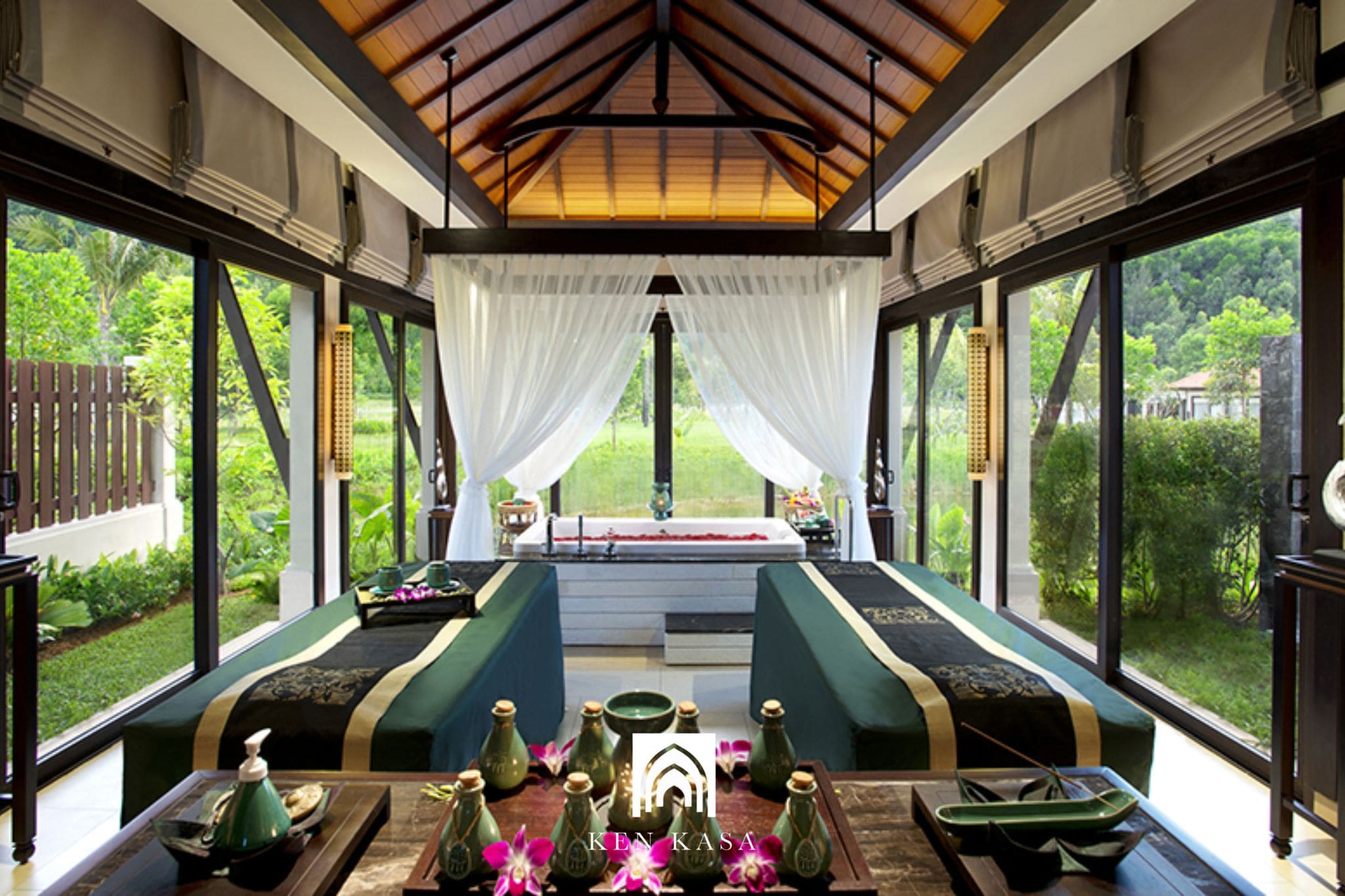 Thiết kế nh&agrave; resort phong c&aacute;ch &Aacute; Đ&ocirc;ng