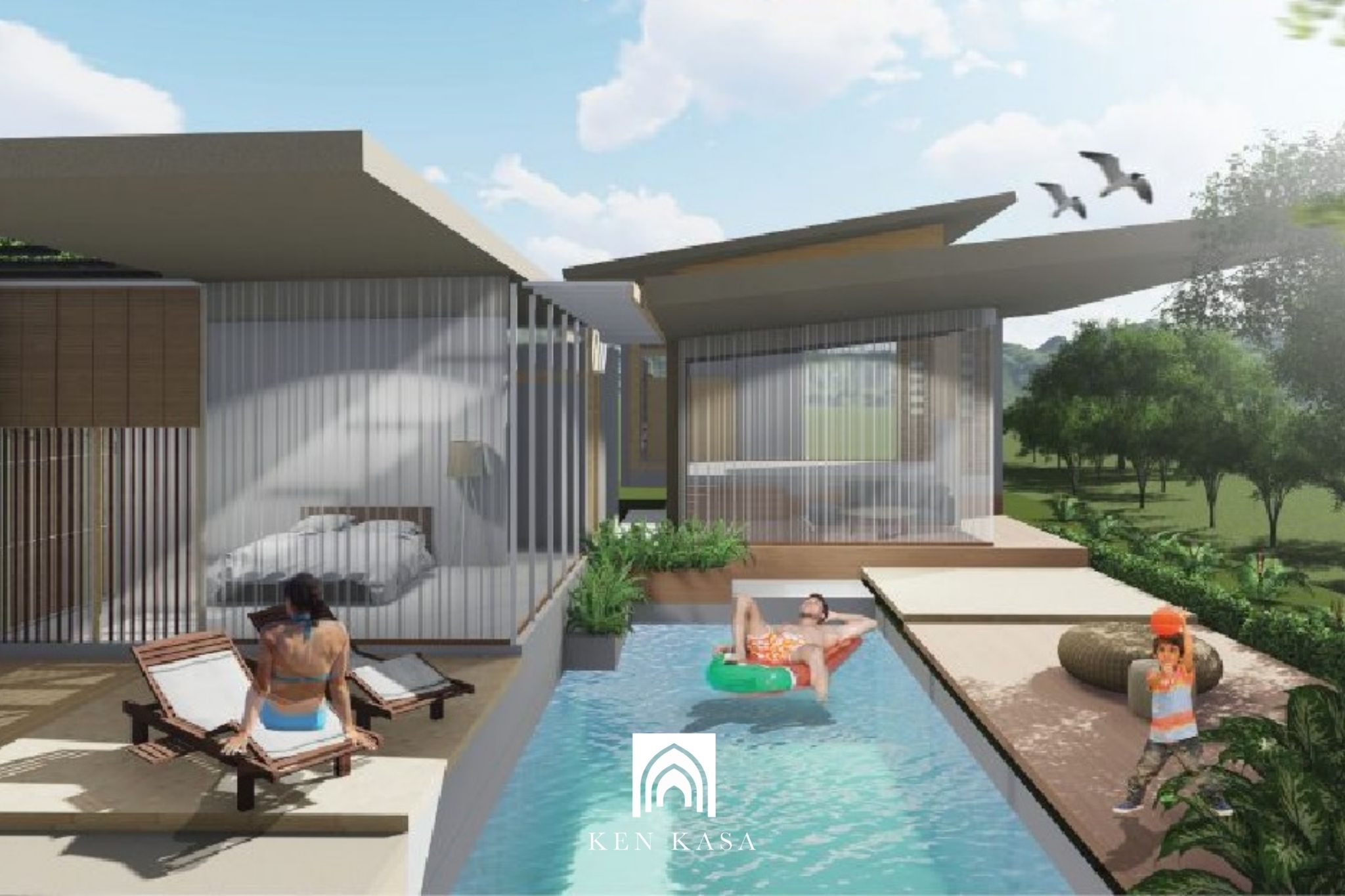 Ph&acirc;n bổ diện t&iacute;ch cho kh&ocirc;ng gian chung&nbsp;